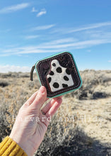 Load image into Gallery viewer, Jewelry Travel Case turquoise #15- BRANDABLE