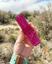 Load image into Gallery viewer, Gunslinger stitch Buckarette Band - pink