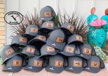 Load image into Gallery viewer, Patch Hat - brands or initials (READ FULL DESCRIPTION PRIOR TO PLACING ORDER)