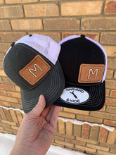 Load image into Gallery viewer, Patch Hat - brands or initials (READ FULL DESCRIPTION PRIOR TO PLACING ORDER)