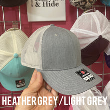 Load image into Gallery viewer, Patch Hat - brands or initials (READ FULL DESCRIPTION PRIOR TO PLACING ORDER)