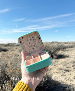 Turquoise Jewelry Travel Case #7