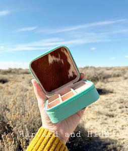 Turquoise Jewelry Travel Case #5