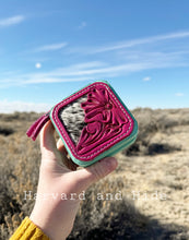 Load image into Gallery viewer, Turquoise Jewelry Travel Case #8
