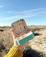 Load image into Gallery viewer, Turquoise Jewelry Travel Case #4
