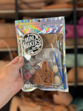 Load image into Gallery viewer, Retro Cowgirl - Mini Makers Keychain Kit
