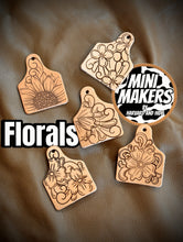 Load image into Gallery viewer, Florals- Mini Makers Keychain Kit
