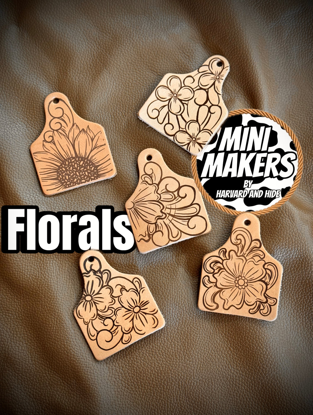 Florals- Mini Makers Keychain Kit