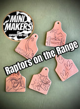 Load image into Gallery viewer, Raptors on the range - Mini Makers Keychain Kit
