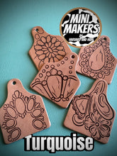 Load image into Gallery viewer, Turquoise - Mini Makers Keychain Kit
