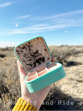 Load image into Gallery viewer, Turquoise Jewelry Travel Case #8
