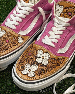 Daisy if you do - Custom Vans **READ DESCRIPTION FOR ORDER INFO**