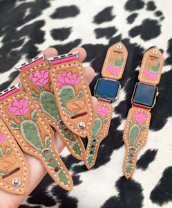 Prickly Pear Cacti Fitbit Versa Watch band