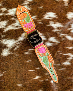 Prickly Pear Cacti Fitbit Versa Watch band