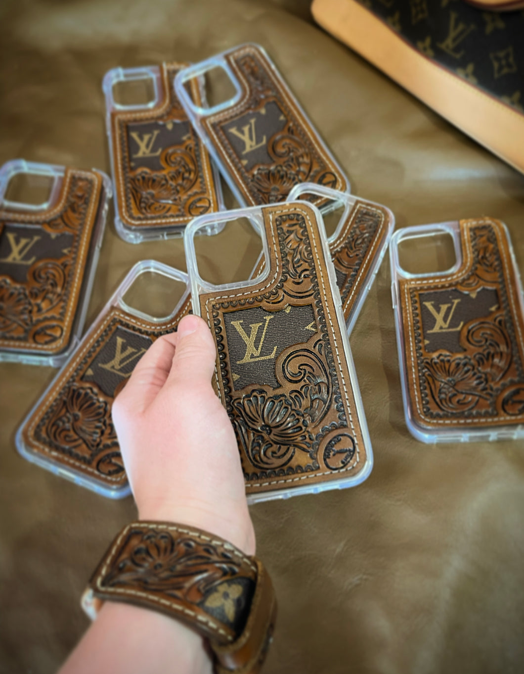 Cowboy Louis iPhone Case  - PRE-Order (3 week Turnaround time)